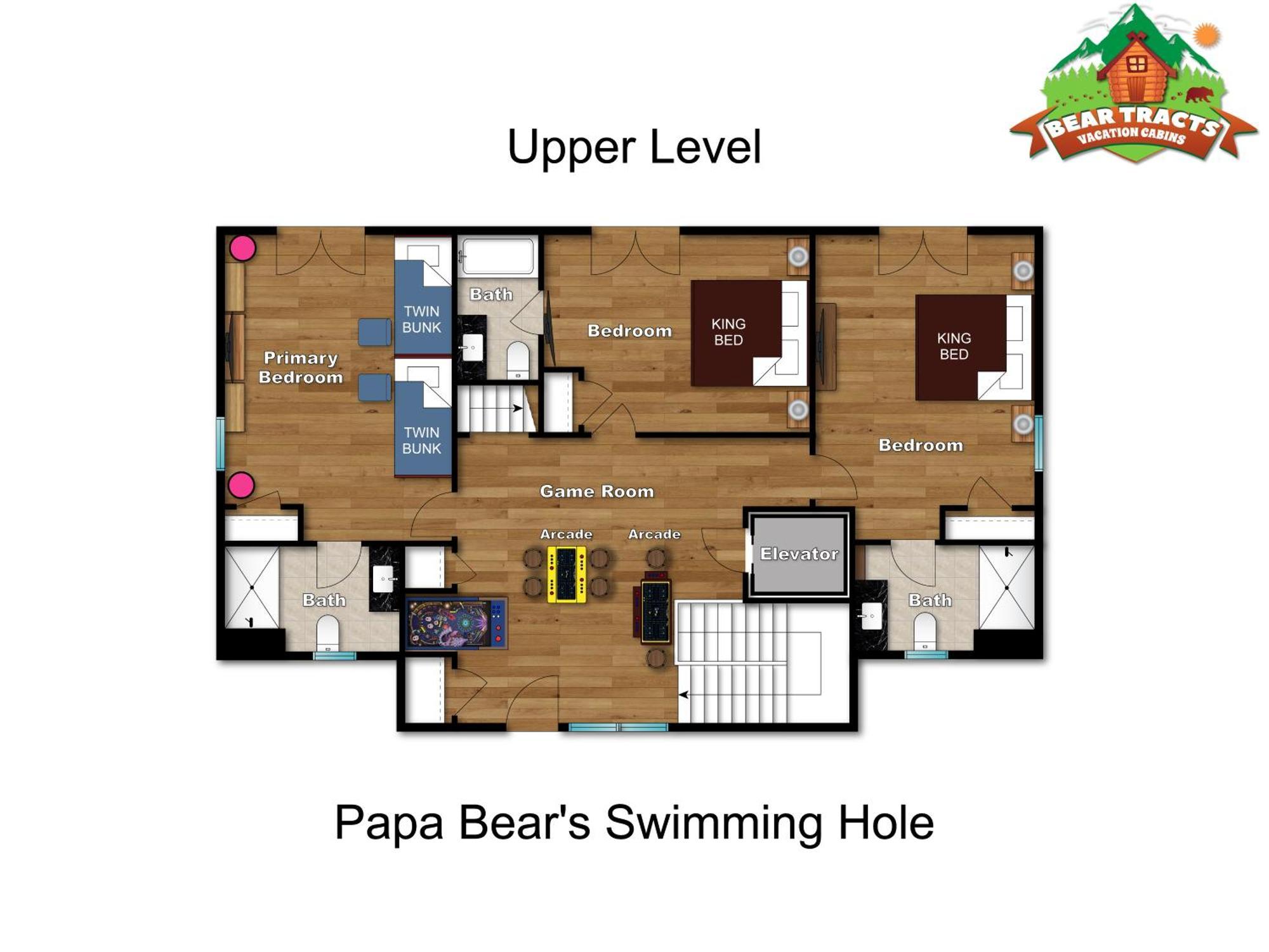 세비어빌 Papa Bear'S Swimming Hole 빌라 외부 사진