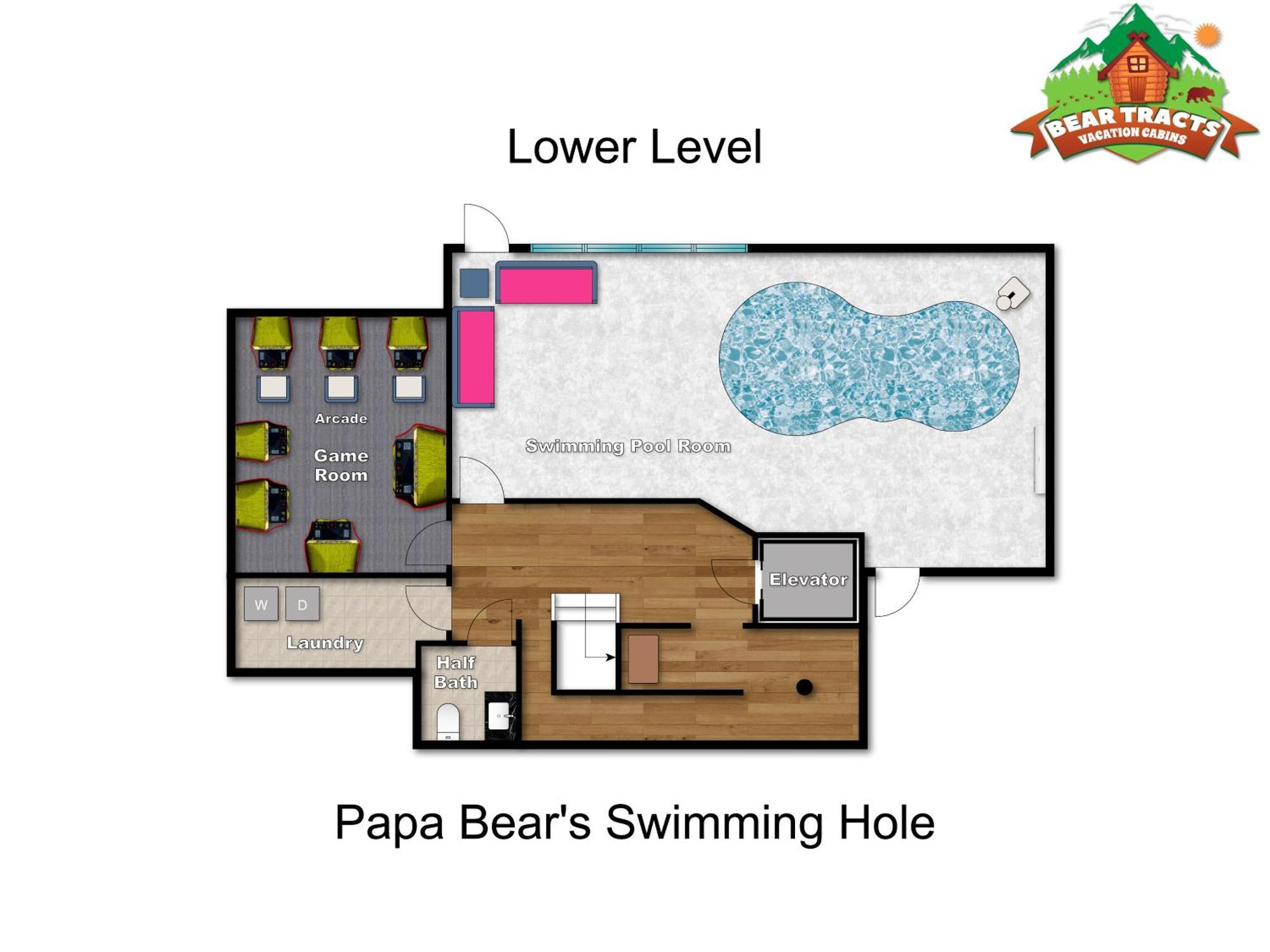 세비어빌 Papa Bear'S Swimming Hole 빌라 외부 사진